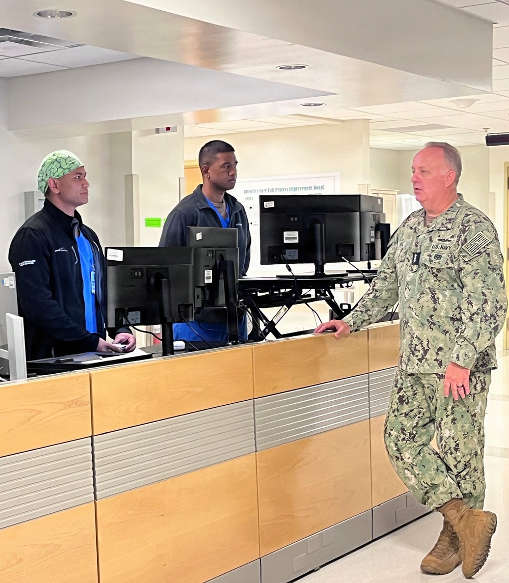 DHA Director Visits USNH Guam