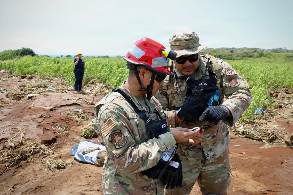 Hawaii National Guard Assists with Hurricane Lala Storm Response