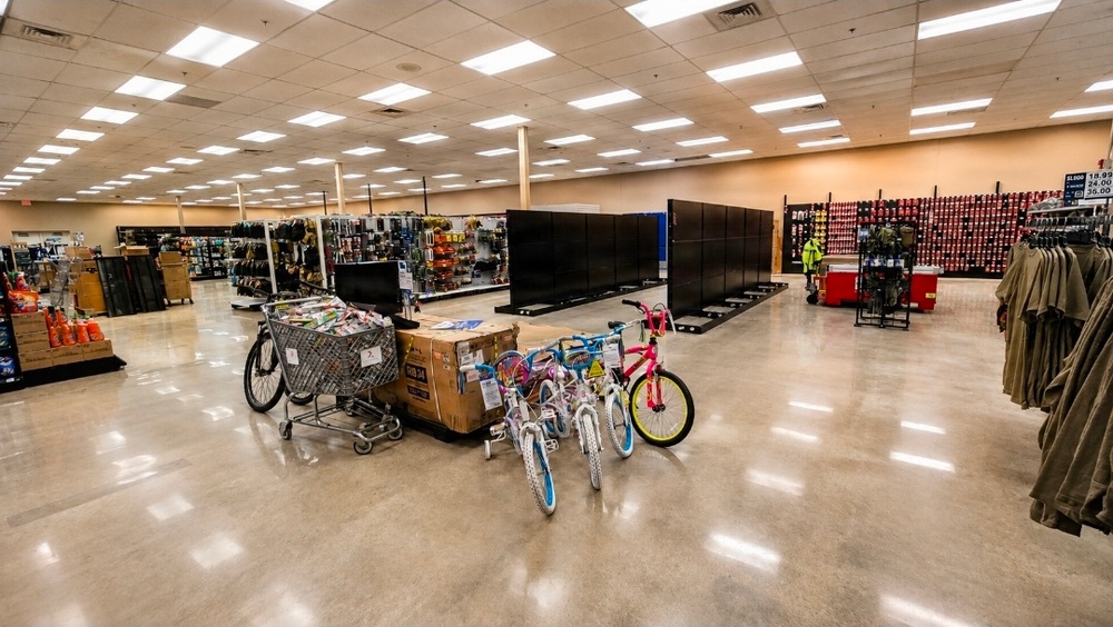 Fort McCoy Exchange renovation continues while store remains open for customers