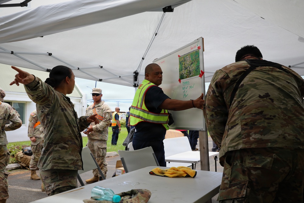 Hawaii National Guard Assists with Hurricane Lala Storm Response