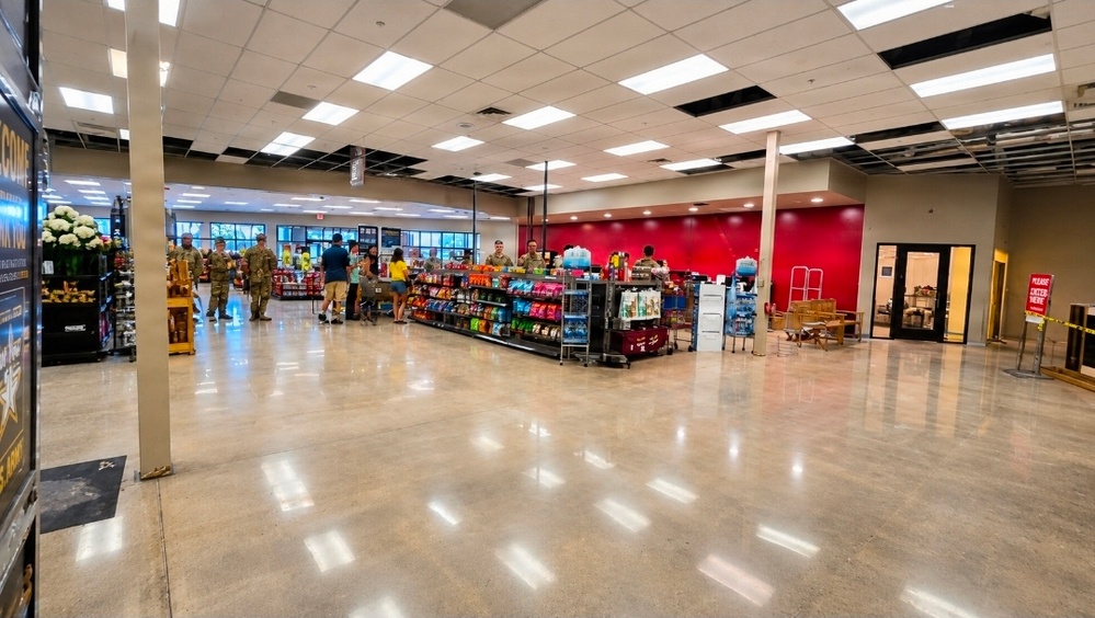 Fort McCoy Exchange renovation continues while store remains open for customers
