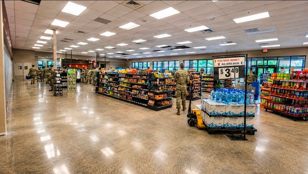 Fort McCoy Exchange renovation continues while store remains open for customers
