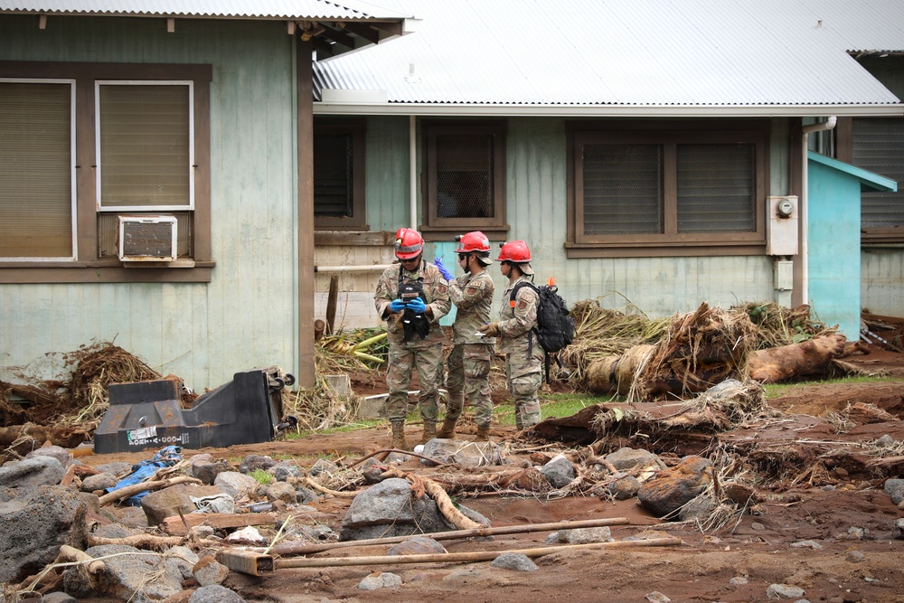 Hawaii National Guard Assists with Hurricane Lala Storm Response