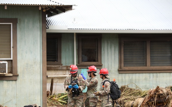 Hawaii National Guard Assists with Hurricane Lala Storm Response