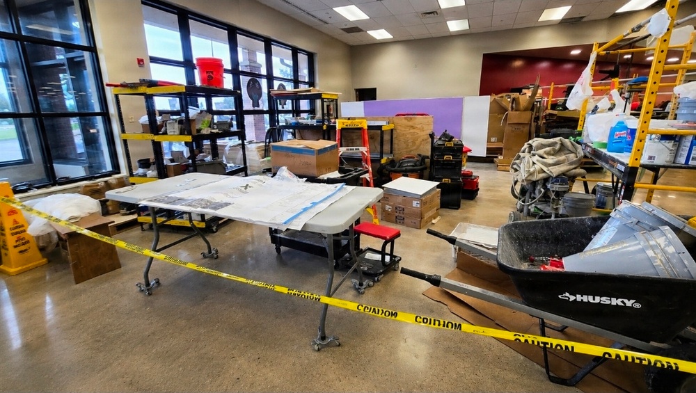 Fort McCoy Exchange renovation continues while store remains open for customers