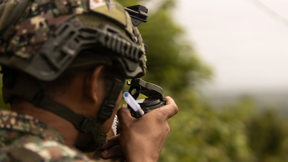 U.S. Marines Conduct Fire Support Team Training with Philippine Marines