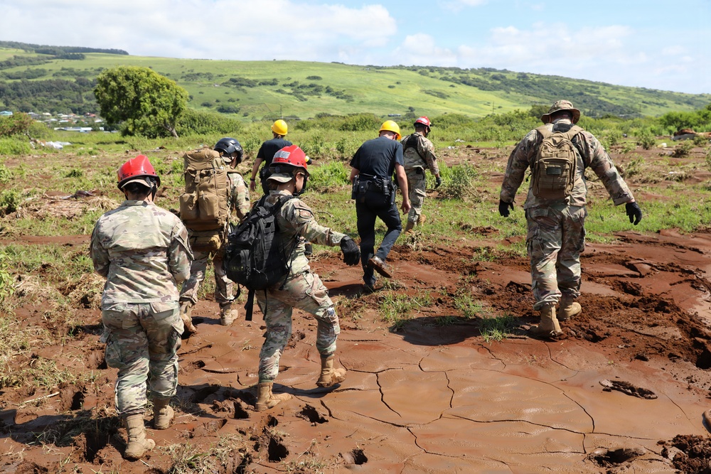Hawaii National Guard Assists with Hurricane Lala Storm Response