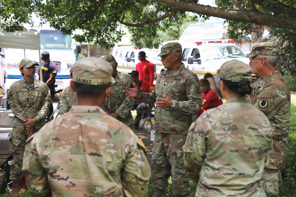 Hawaii National Guard Assists with Hurricane Lala Storm Response
