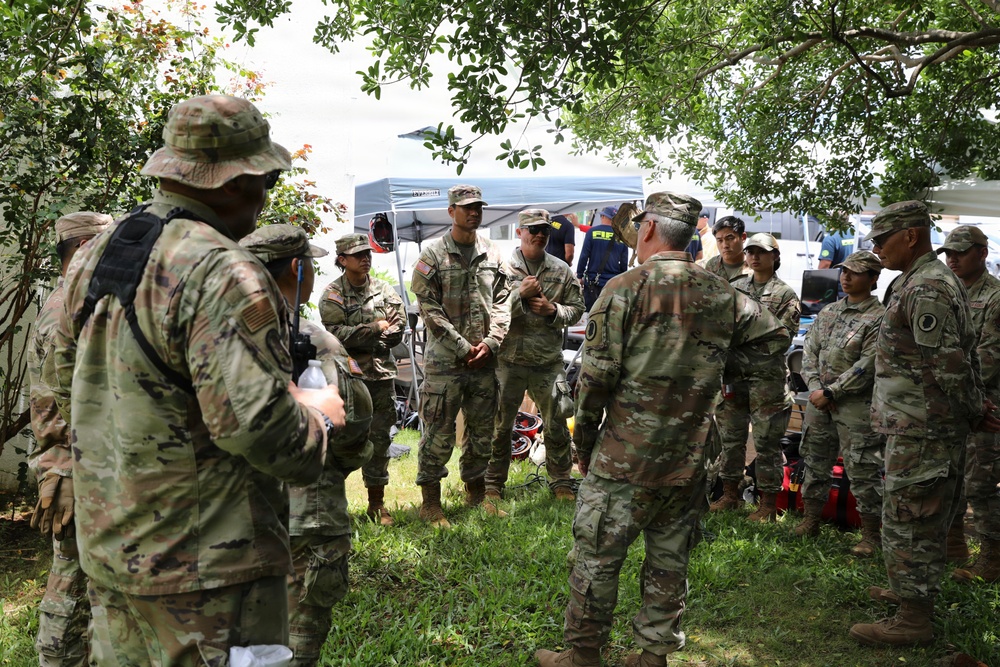 Hawaii National Guard Assists with Hurricane Lala Storm Response