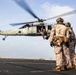 11th MEU Marines, Sailors Conduct Hoist Training Aboard USS Portland