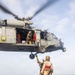 11th MEU Marines, Sailors Conduct Hoist Training Aboard USS Portland
