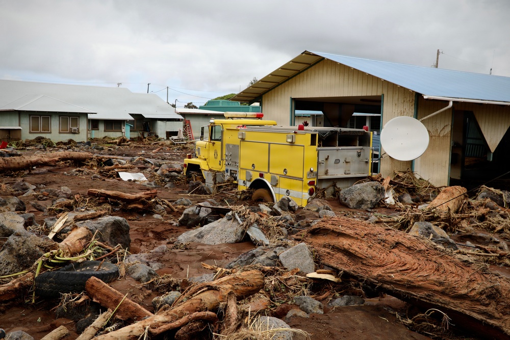 Hawaii National Guard Assists with Hurricane Lala Storm Response