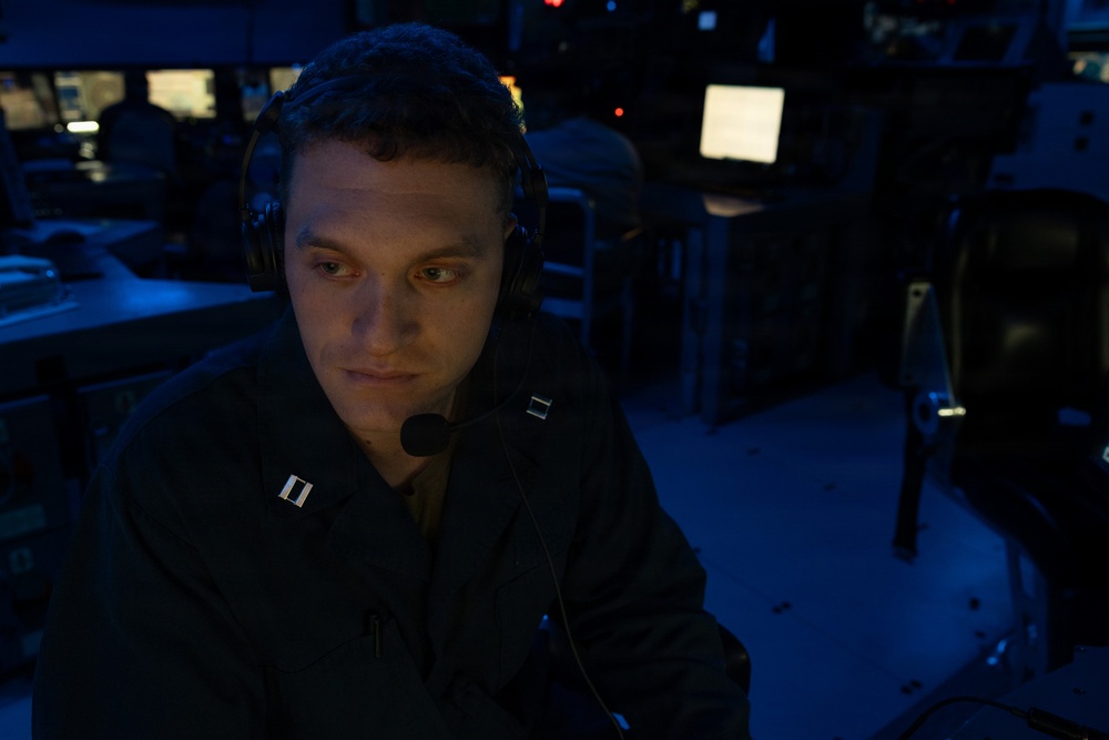 John Paul Jones Sailor Stands Watch