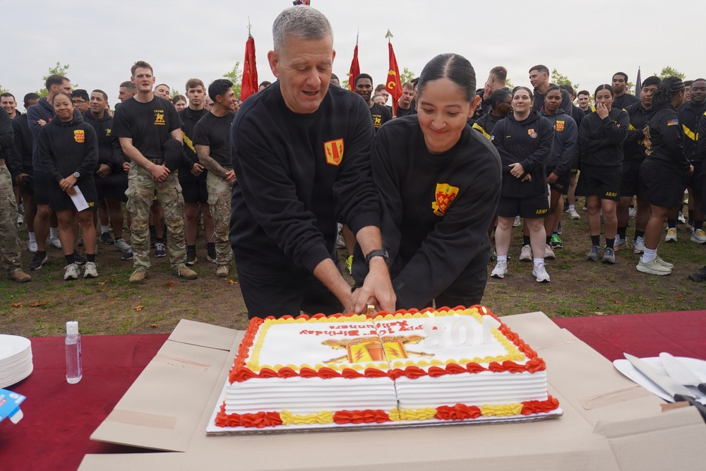 41st FAB 108th Birthday PT Event