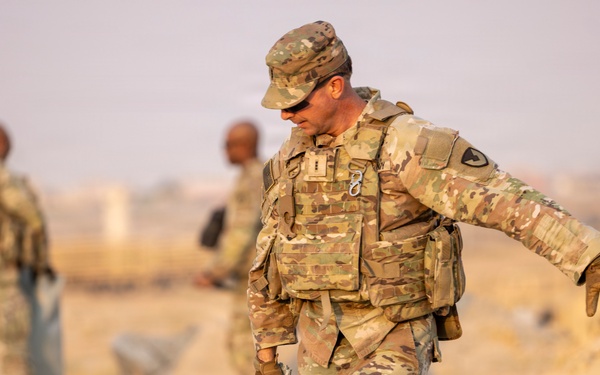 Soldiers reinforce bunkers to increase force protection