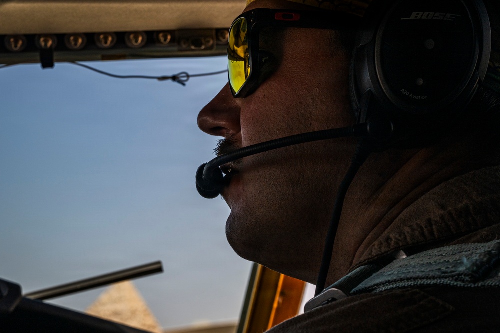 KC135 supports F35 patrol mission in CENTCOM
