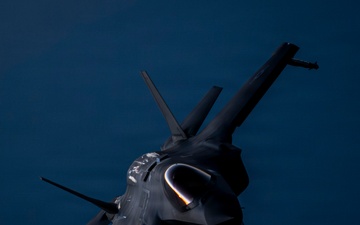 KC135 supports F35 patrol mission in CENTCOM