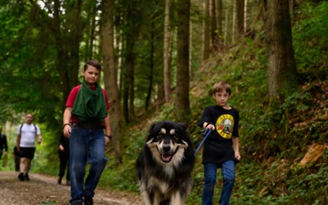 Annual Himmerod Abbey hike invites Airmen, families to explore German landscape, culture