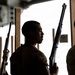 11th MEU Marines Conduct Simulated Shotgun Employment Training Aboard USS Boxer