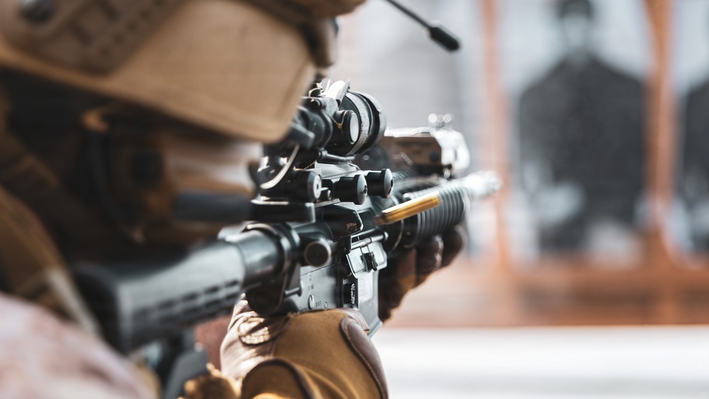 11th MEU Marines, Sailors Conduct Combat Marksmanship Training Aboard USS Boxer