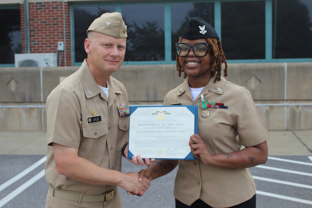 Navy Medicine Readiness and Training Command New England Conducts August Awards Ceremony