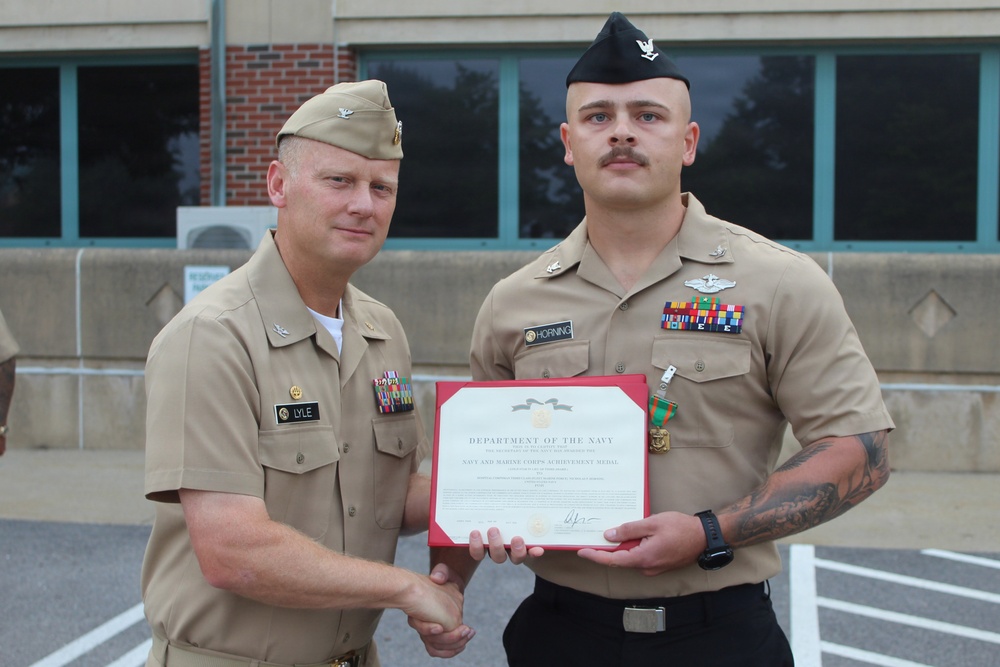 Navy Medicine Readiness and Training Command New England Conducts August Awards Ceremony
