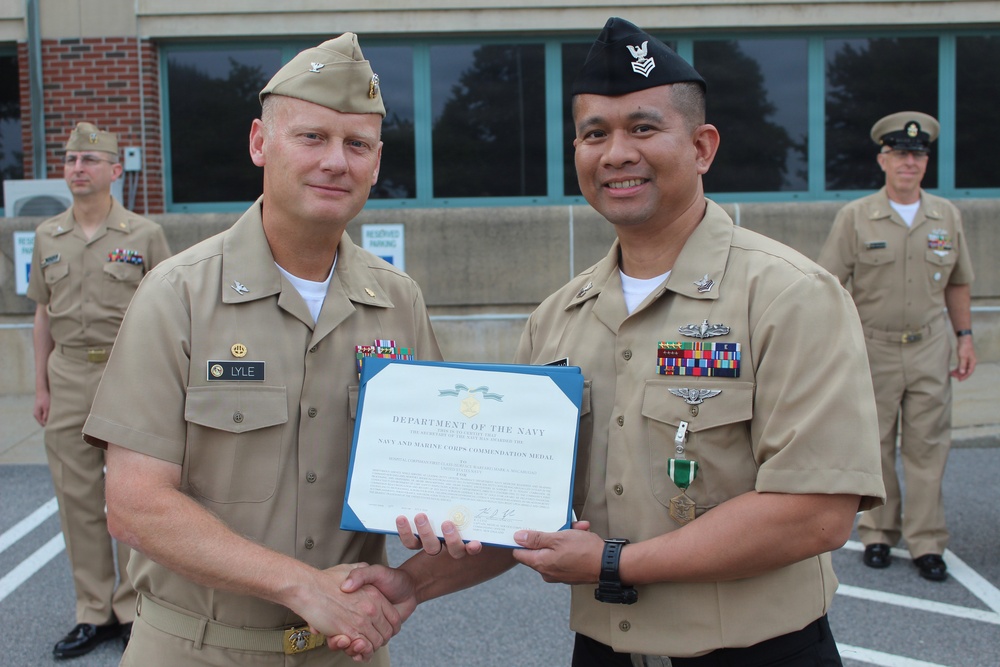 Navy Medicine Readiness and Training Command New England Conducts August Awards Ceremony