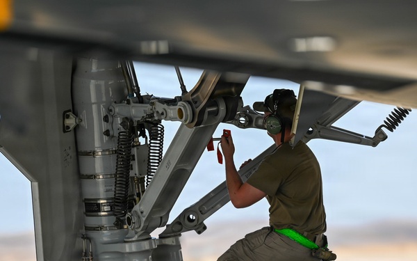 KC-46 Pegasus aircraft takes off in CENTCOM