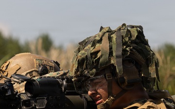 U.S. Marines with 12th LCT execute combined arms training at Camp Fuji