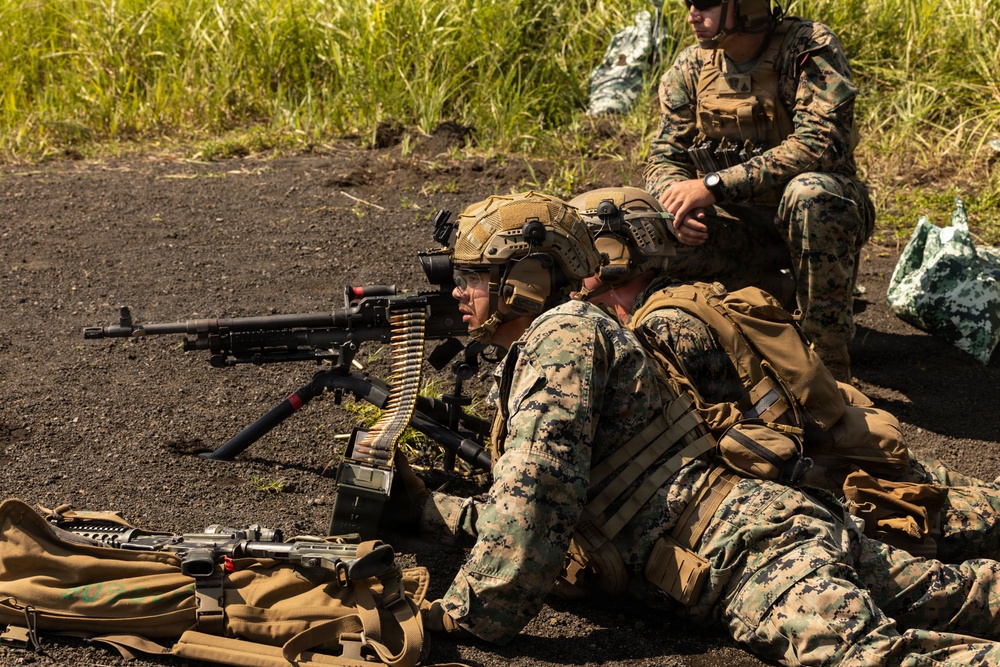 U.S. Marines with 12th LCT execute combined arms training at Camp Fuji