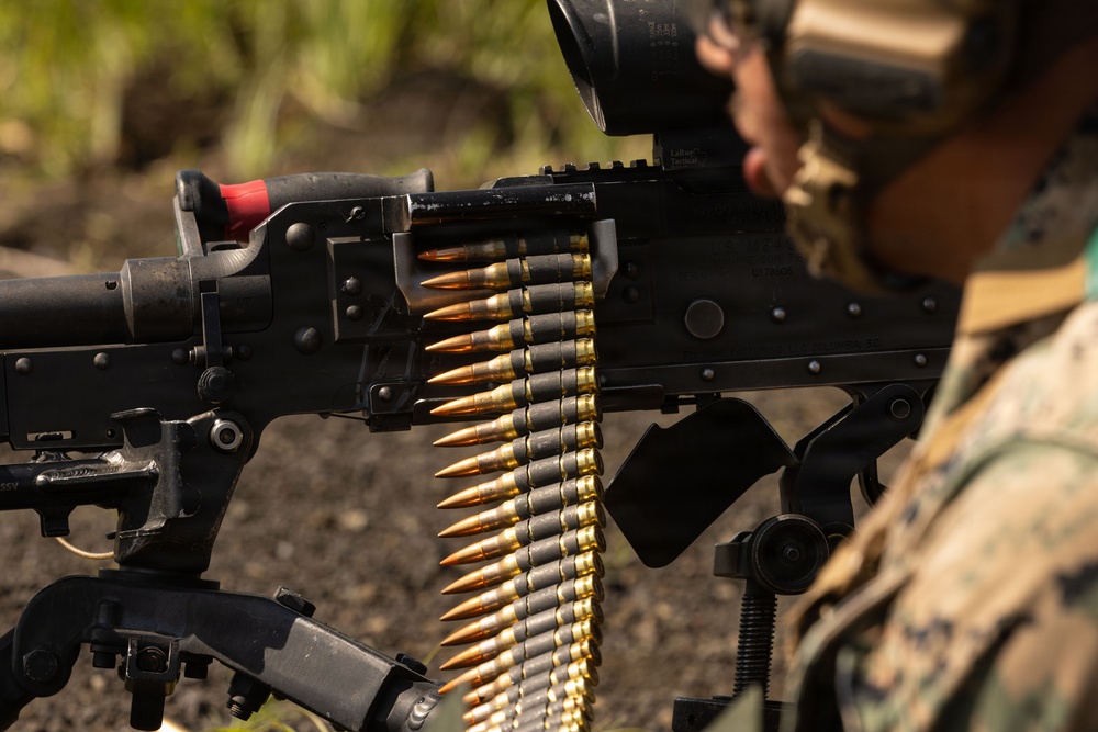 U.S. Marines with 12th LCT execute combined arms training at Camp Fuji