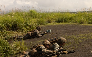 U.S. Marines with 12th LCT execute combined arms training at Camp Fuji