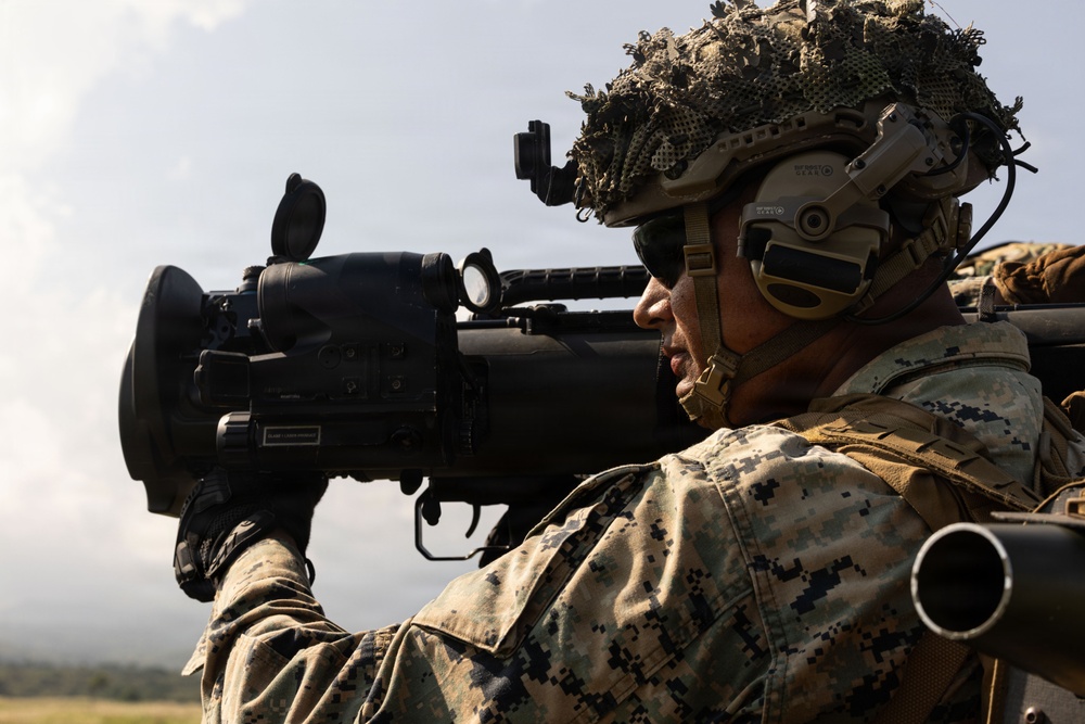 U.S. Marines with 12th LCT execute combined arms training at Camp Fuji
