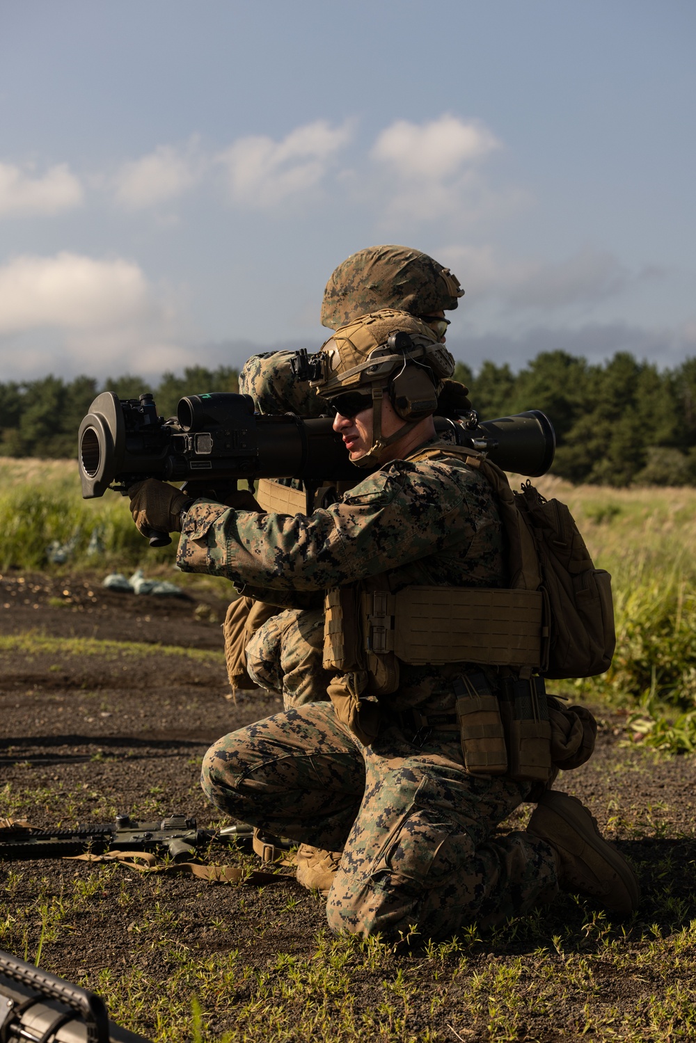 U.S. Marines with 12th LCT execute combined arms training at Camp Fuji