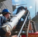 USS Oscar Austin Conducts Ammo Onload