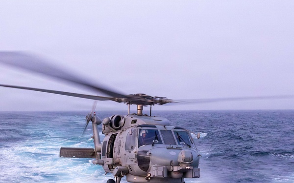 USS Rafael Peralta Flight Operations