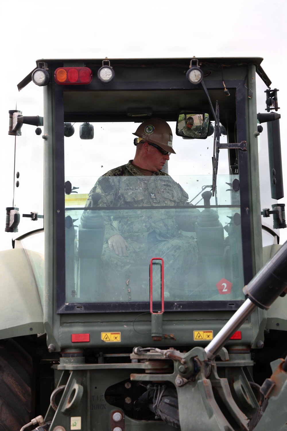 NCB 27 Seabees Prepare Airfield Damage Repair Site During NV26