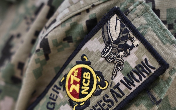 NCB 27 Seabees Prepare Airfield Damage Repair Site During NV26