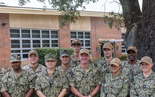 MCPON meets with Sailors, leaders at Corry Station