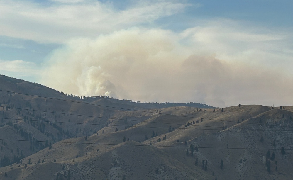 Active-duty U.S. Army Soldiers from 7th Infantry Division activated as wildland firefighters on the Little Giant Fire