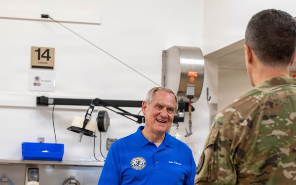 Assistant Secretary of the Air Force for Manpower and Reserve Affairs Richard Anderson visits AFMES