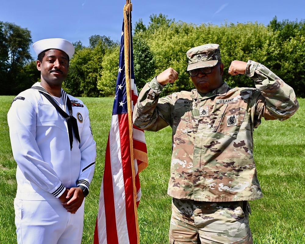 ETV1 Brandon Williamson Reenlistment Ceremony