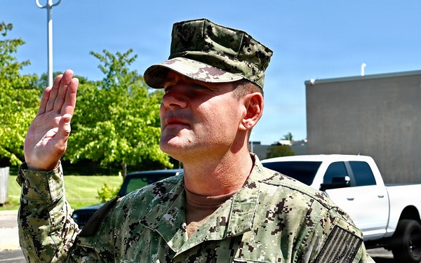 ETV1 Brandon Williamson Reenlistment Ceremony