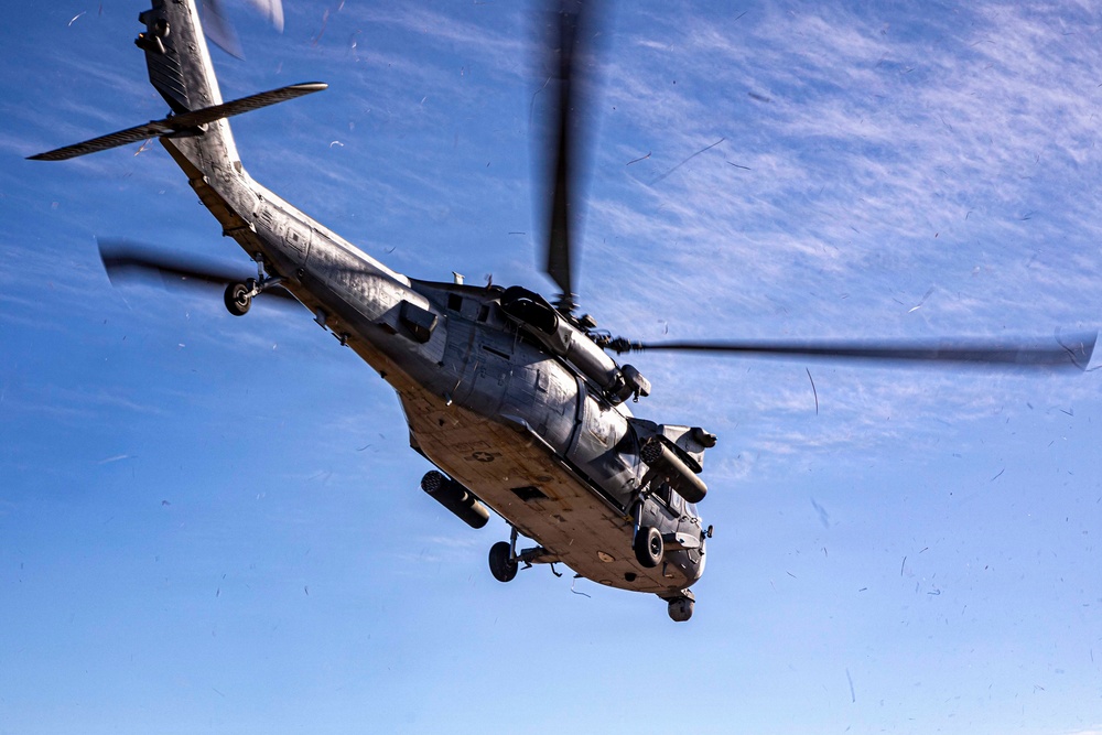 MH-60S Sea Hawk Conducts Live-Fire Missile Shoot