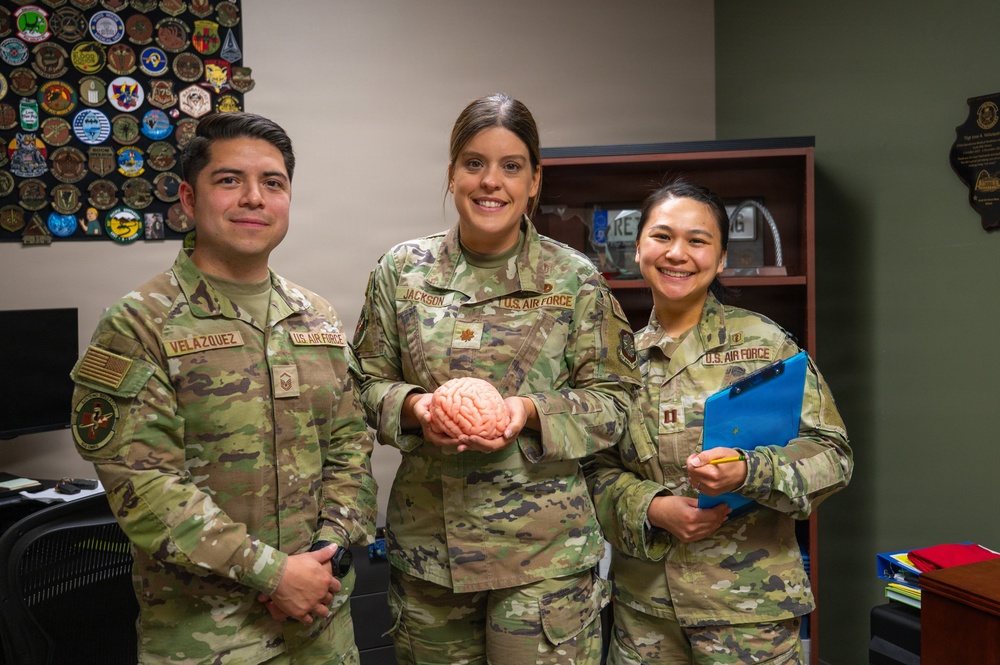 Team Fairchild's wildfire support team