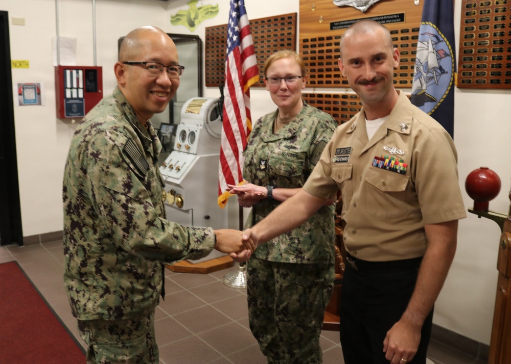 Naval Information Warfighting Development Center visits NIOC Pensacola