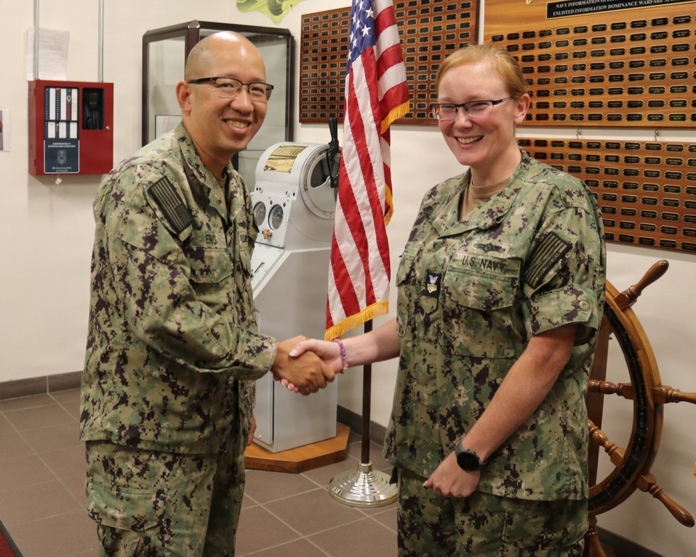 Naval Information Warfighting Development Center visits NIOC Pensacola