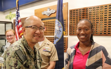 Naval Information Warfighting Development Center visits NIOC Pensacola
