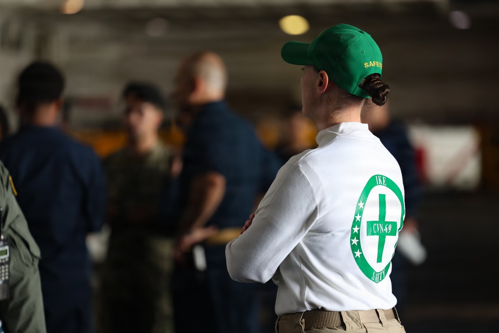 IKE Conducts Mass Casualty Drill