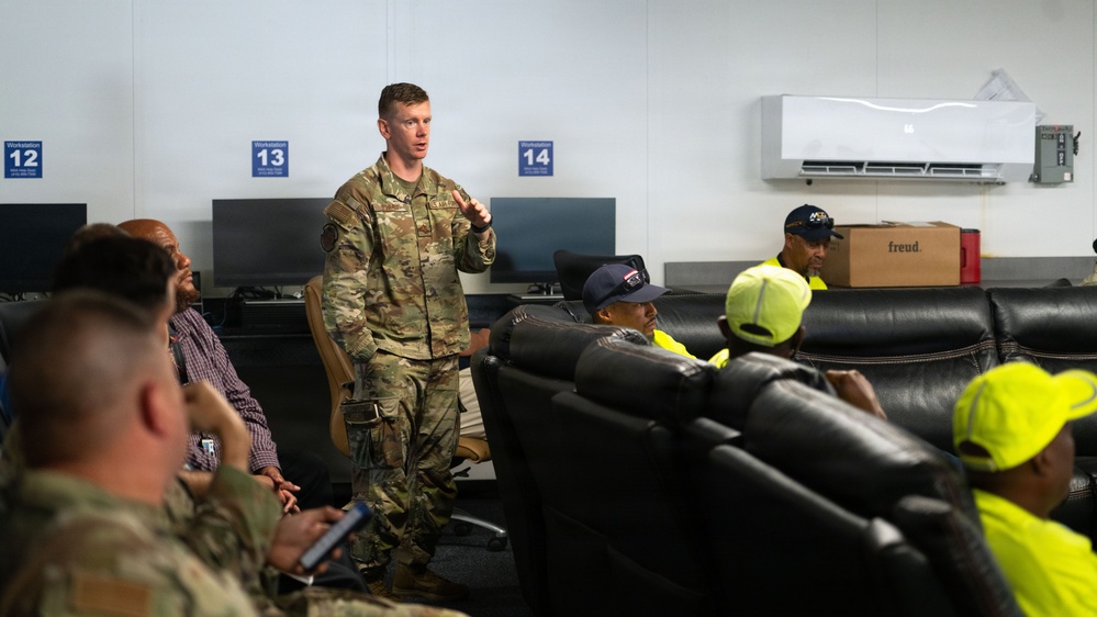 316th Civil Engineer Squadron strengthens community relations through training partnership with BWI Airport